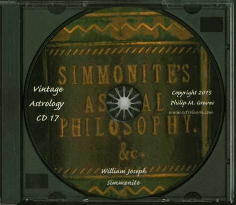 simmonite celestial philosopher meteorologist astrology cd