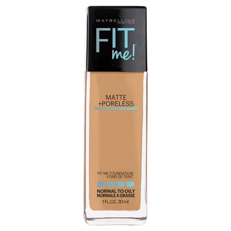 maybelline fit  matte poreless liquid foundation makeup women product review