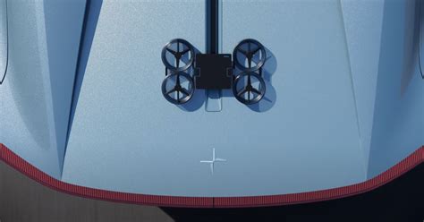 polestar  electric car  deploy  autonomous camera drone petapixel