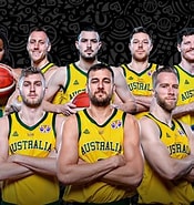 Image result for Australia men's national basketball team. Size: 175 x 185. Source: www.fiba.basketball