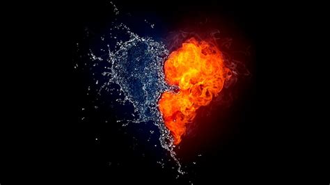 Water And Fire Together In Love Youtube