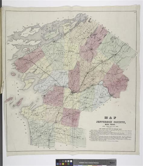 Map Of Jefferson County New York