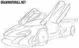 Draw Mclaren P1 Gtr Doors Drawingforall Example Repeat Complicated Shown Lines Try Them sketch template