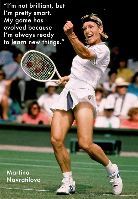 how tennis legend martina navratilova went from good to great the art of doing
