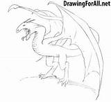 Draw Wyvern Drawingforall Stepan Ayvazyan sketch template