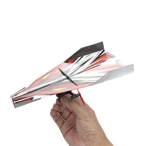 flybotic airoz controllable paper flight add  motor   home  paper plane
