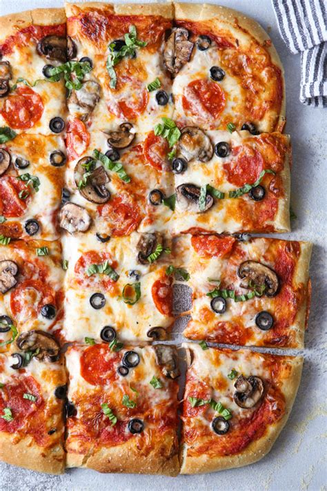 How To Make The Best Homemade Pizza Recipe Pizza Homemade Recipe