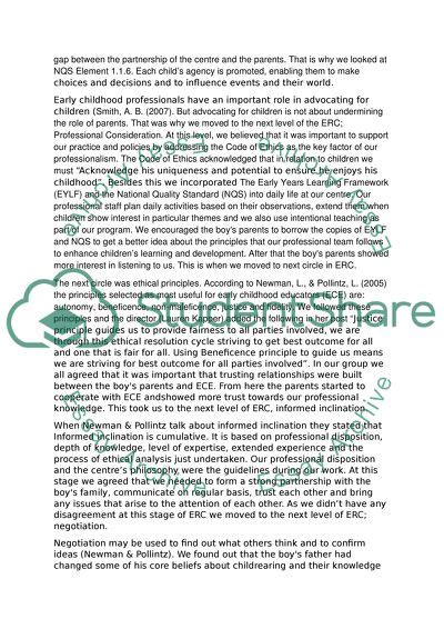 ethical dilemmas  childcare essay  topics   written