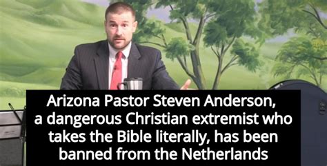 Netherlands Bans ‘death To Gays’ Christian Hate Pastor