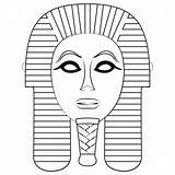 Egyptian Mask Death Coloring Supercoloring Printable Pages Masks Drawing Egypt Templates Categories sketch template