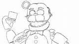 Freddy Coloring Fnaf Pages Golden Bonnie Toy Withered Drawing Chica Aphmau Nightmare Mangle Foxy Nights Five Fazbear Printable Color Drawings sketch template