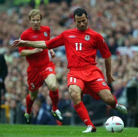 ryan giggs images   remarkable career wales