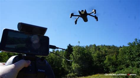 drone parrot anafi pubblicato il manuale utente  italiano quadricottero news