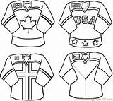 Coloring Pages Hockey Canada Team Printable Colouring Chicago Unifrom Uniforms Nhl Skyline Blackhawks Maple Leafs Online Players Countries Pinned Dose sketch template