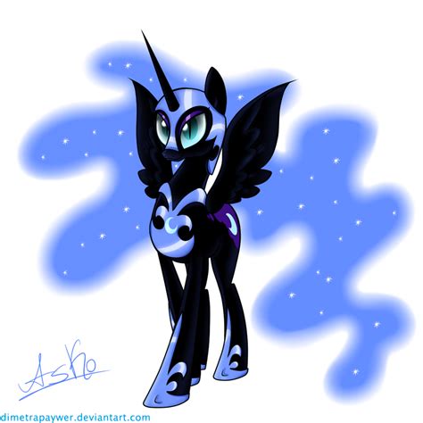 nightmare moon  dimetrapaywer  deviantart