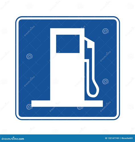 gas station  pump symbol icon stock illustration illustration