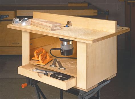 quick easy router table woodworking project woodsmith plans