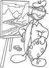 Duck Coloring Pages sketch template