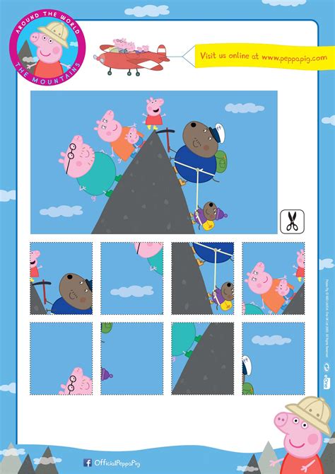 peppa pig activity sheets   fun mum