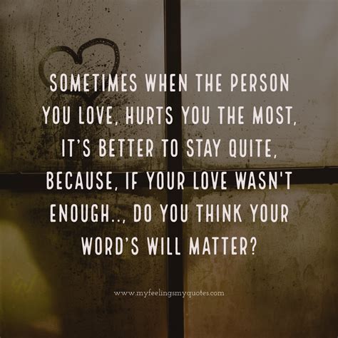 person  love hurts     feelings  quotes