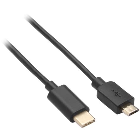 Pearstone Usb 2 0 Type C To Micro B Cable 3 Usb Cmib3 Bandh