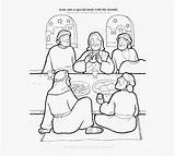 Supper Coloring Pages Lords Clipart Clipartkey sketch template