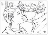 Coloring Leia Princess Wars Star Pages Han Popular Library Clipart sketch template