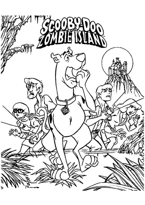 zombie coloring pages books    printable