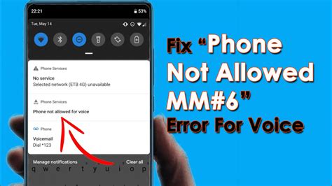 fixes phone  allowed mm error  voice  android