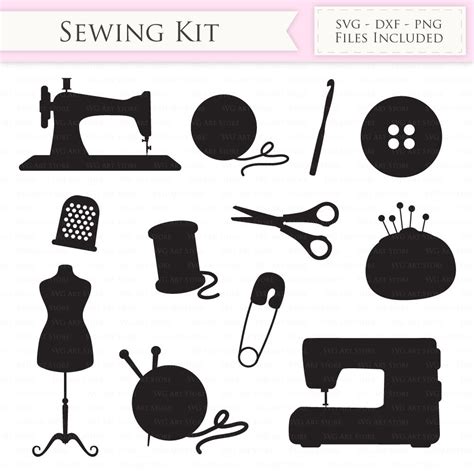 sewing machine svg knitting svg cutting files  svgartstore