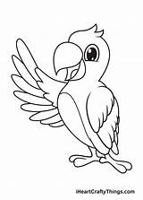 Parrot Iheartcraftythings sketch template