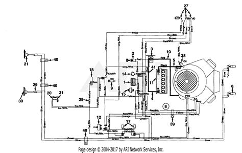 wiring diagram xt cub cadet