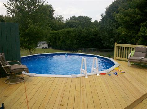 deck   ground pool