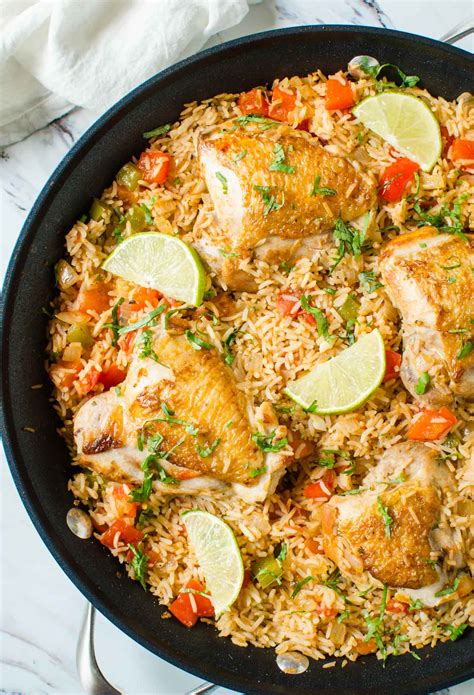 one pot healthy mexican chicken rice watch what u eat