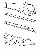 Coloring Farm Fence Pages Over Pigs Animal Pig Climb Kids Animals Template Honkingdonkey Activity Drawing Sheets Choose Board sketch template