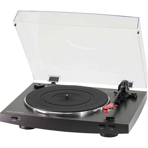 audio technica  lpbk fully automatic belt drive stereo turntable black