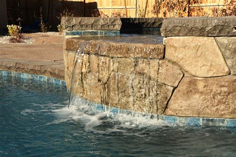 water features  accentuate  pool  spa design  carson
