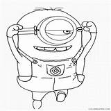 Coloring4free Minions Pages sketch template