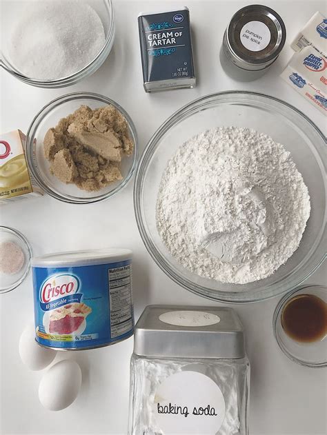 ingredients baking soda cream  tartar baking