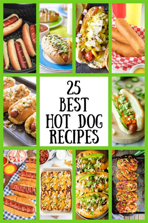 hot dog recipes recipes  holidays
