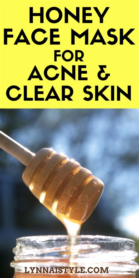 homemade honey face mask for clear and healthy skin skin care in 2020