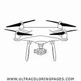 Drone Coloring Pages sketch template