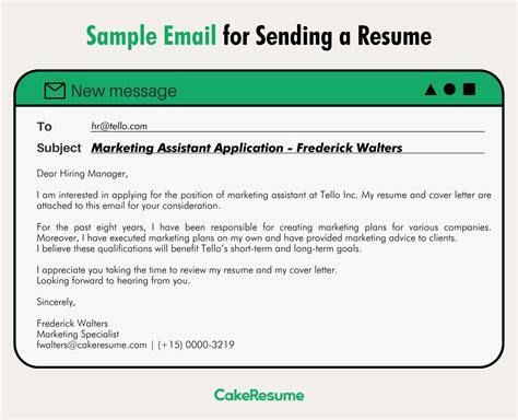 sample email content  sending resume quyasoft
