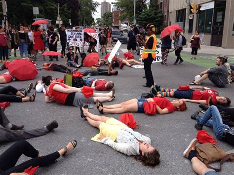 Sex Workers Take To Canada’s Streets To Protest Prostitution
