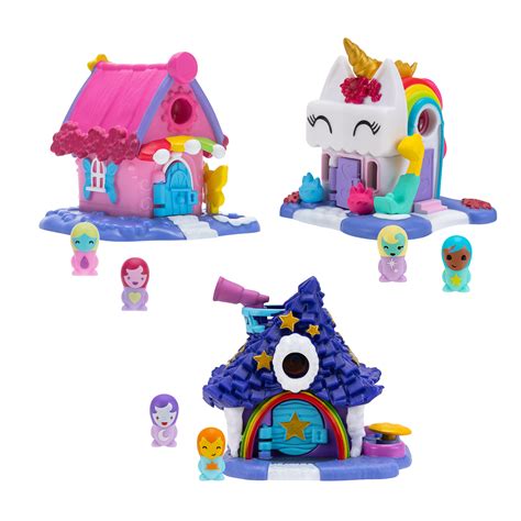 nanables small house rainbow   pack  rainbow tique twinkle
