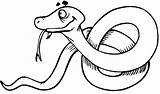 Snake Printable Coloring Pages Animal Library Clipart Sheet sketch template