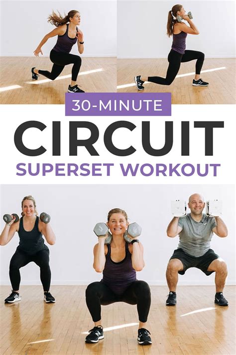 home circuit workout pin  pinterest nourish move love