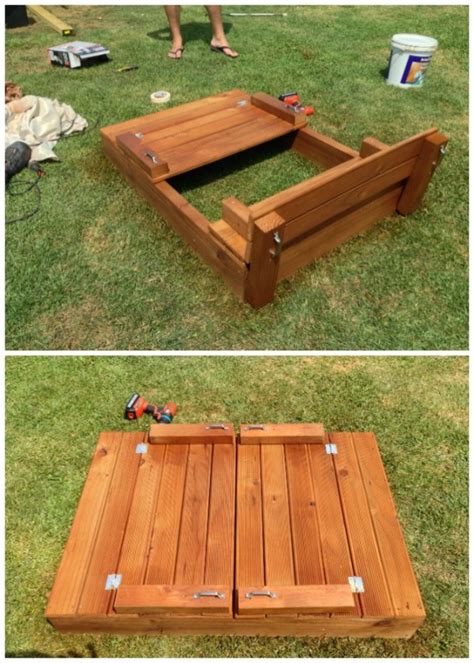 diy sandbox projects picture instructions