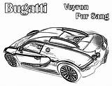 Bugatti Sang Pur sketch template