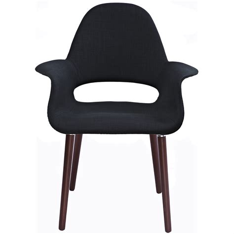 xhome black upholstered organic arm chair armchair fabric chair